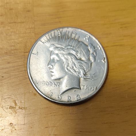 1923 -S Liberty Peace silver one dollar $1 coin Lot of 4 - For Sale ...