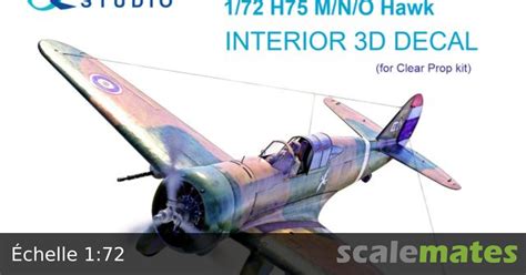 H75 M/N/O Hawk interior 3D decals, Quinta Studio QD72038 (2022)