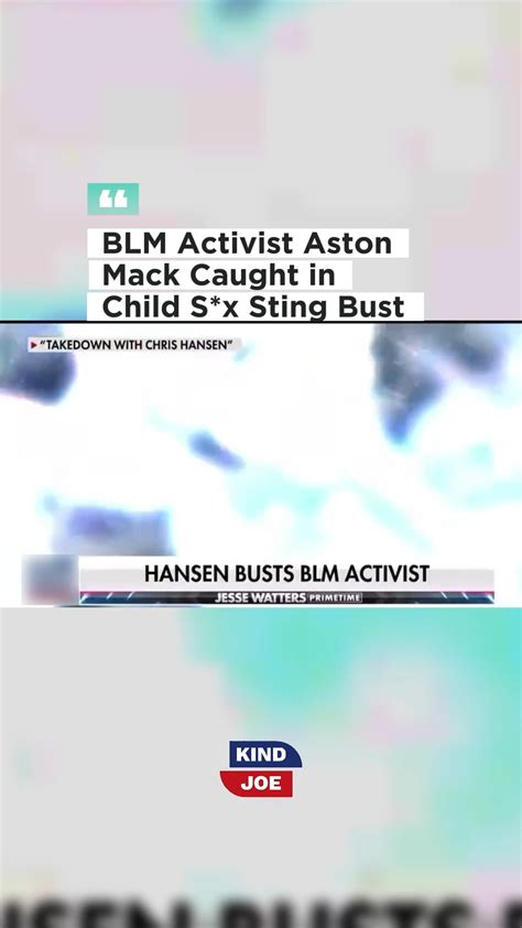 Kind Joe | Aston Mack, a 35-year-old Black Lives Matter activist known for his role in Florida ...