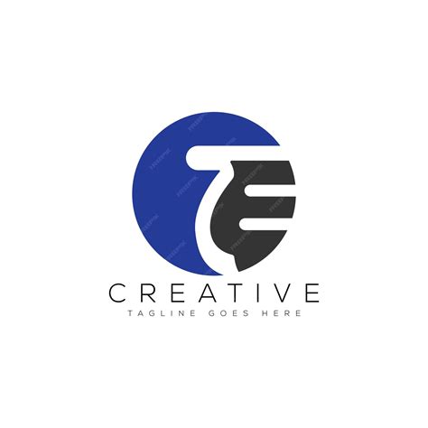 Premium Vector | Modern minimalist e logo design template vector graphic branding element