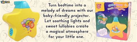 Toyshine Baby Sleep Projector with Star Light Show and Music ...