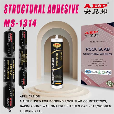 Structural Ms Polymer Polyurethane Adhesive Sealant Wood Floor/Rock ...
