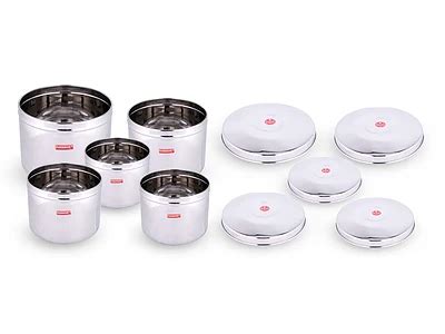 Kitchen, 5 Apple Boxes - Stainless Steel Storage Container Gen Power