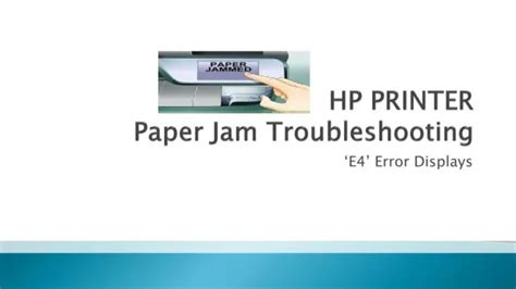 Image result for HP Printer Paper Jam Problem
