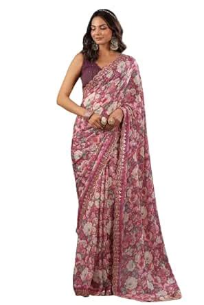 Buy RANGOLI ART Womens And Girls Pure Vichitra Silk Fabric Saree With ...