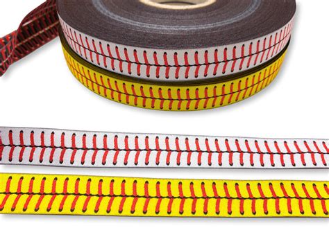 Baseball Webband - Baseballnaht - weiss mit roter Naht | Online Shop ...