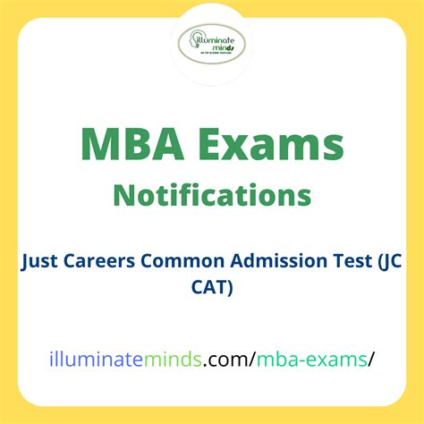 Just Careers Common Admission Test (JC CAT) - Illuminate Minds