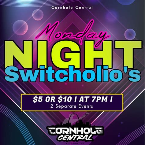 $10 Monday Night Switcholio, 36 Gannon Square, Pevely, MO, 1 December ...