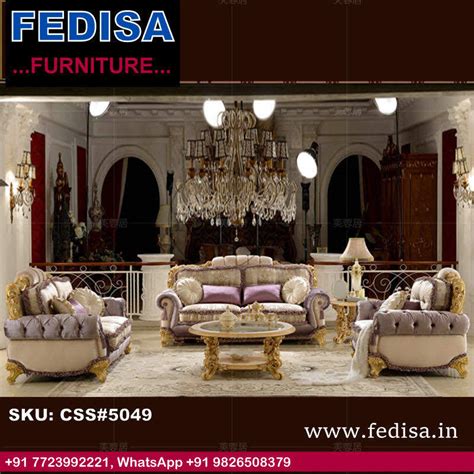 Classic Sofa Set White Couch Set Room Sofa Set Cream L Shaped Sofa