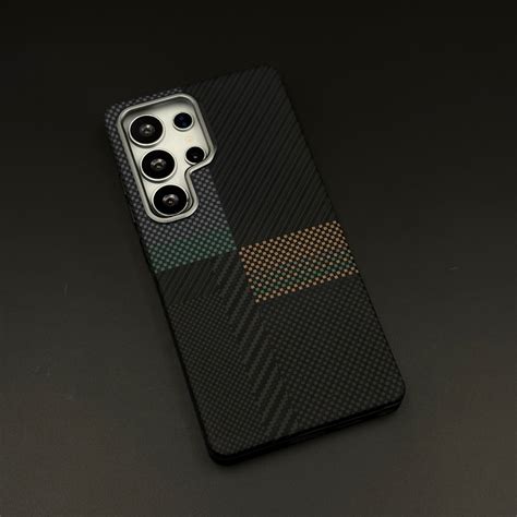 2-in-1 Detachable Magnetic Graphite Mosaic Case for Samsung Galaxy S25 ...