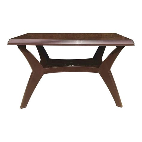 National Jaipur Plastic Contemporary Roma Four Seater Dining Table ...