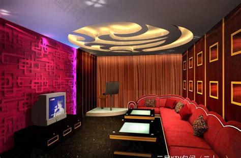 【酒店KTV大堂3D模型】-现代VR有灯光有贴图MAX2016酒店KTV大堂3d模型下载-ID850374-免费3Dmax模型库 - 青模3d模型网