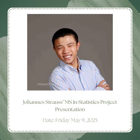 Johannes Strauss’ MS in Statistics Project Presentation “Leveraging Sparse Variational Bayesian ...