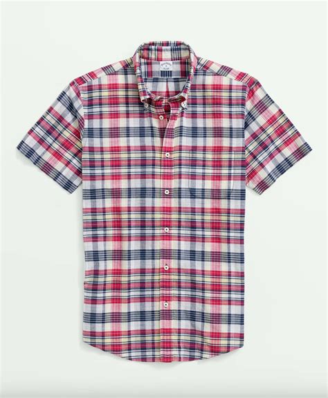 Classic Fit Madras Shirts | Brooks Brothers