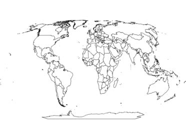Realistic World Map Drawing 的图像结果