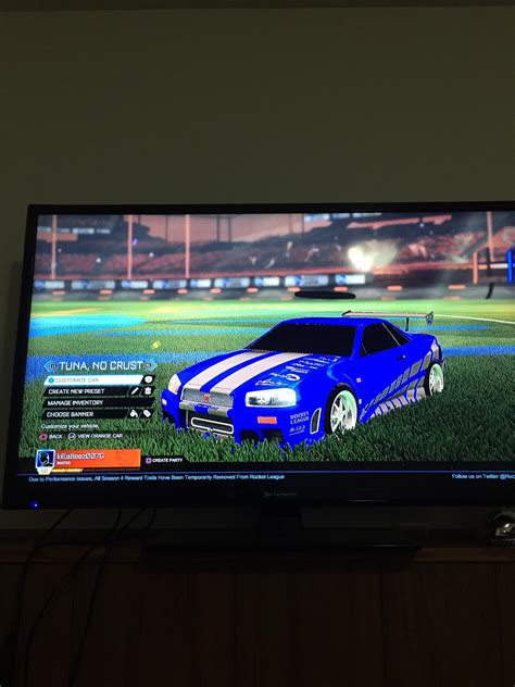 Tuna, no crust : r/RocketLeague