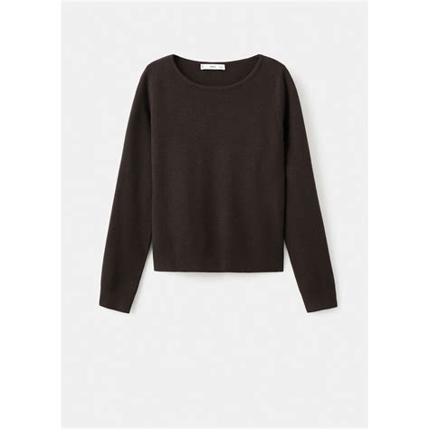 セーター .-- XEMENEIA （ダークブラウン） -MANGO - マンゴ公式オンラインストア