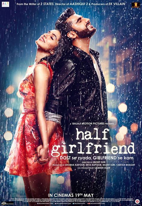 Half Girlfriend Official Poster | Arjun Kapoor Shraddha Kapoor ...