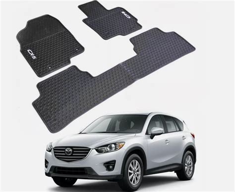 Mazda CX5 KE Complete RUBBER Floor Mat Set 2012 - 2017 - Wild Auto Parts