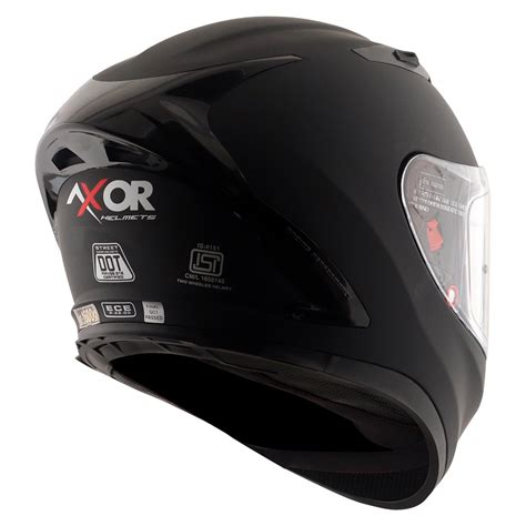 Street Solid Black Helmet