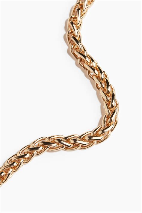 Women's Gold-coloured Chain necklace | H&M IN