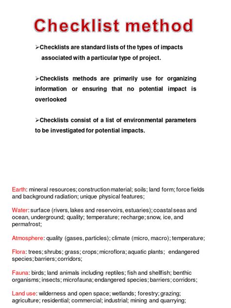 Example of Checklist Methods 的图像结果