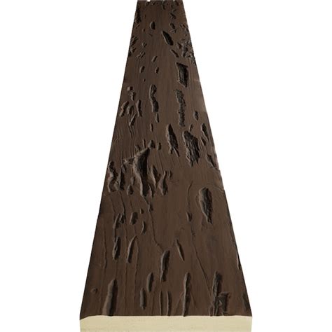 Ekena Millwork 1-in x 10-in x 12-ft Aged Finished Urethane I-Shaped ...