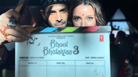 Kartik Aaryan Announces Bhool Bhulaiyaa 3's 1st Schedule Wrap With ...