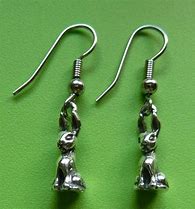 Image result for Cute 3D Bunny Earrings