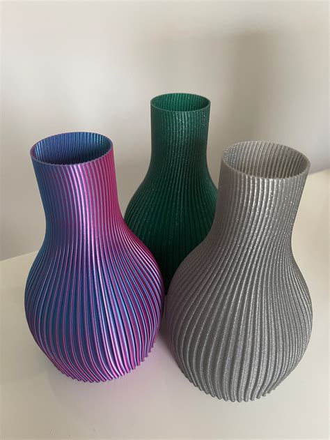 3D Printed Vase - Etsy