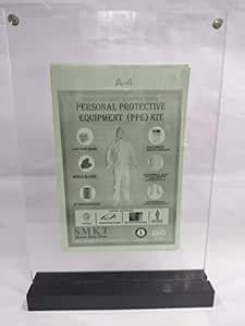 SMKT Acrylic Display Stand A4 | Paper Signage Holder A4 | T-Shape Menu ...