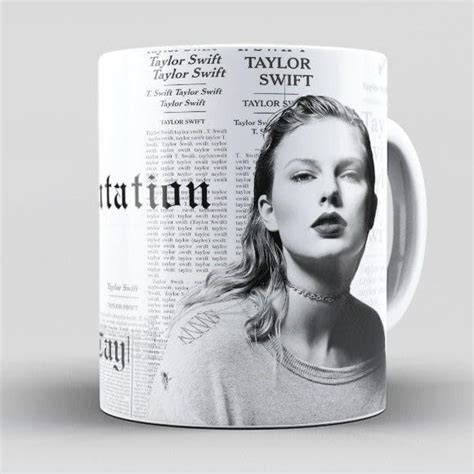Buy CRAFT MANIACS Taylor Swift All Reputation Printed 330 ML Tea/Coffee ...