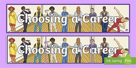 Choosing a Career Banner