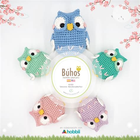 Amigurumi Patrón: Búhos - Tarturumies