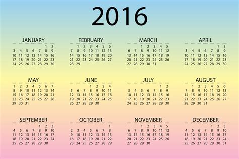 Happy New Year 2016 Calendar- Holidays in india & Festivals, New fancy ...