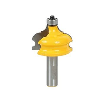 Ketsicart Molding & Edging End Mill Router Bit - 1/2" Shank for Wood ...