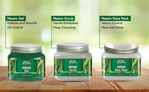 SSCPL Herbals Natural Neem Facial Kit helps Glow, Deep Moisturization ...