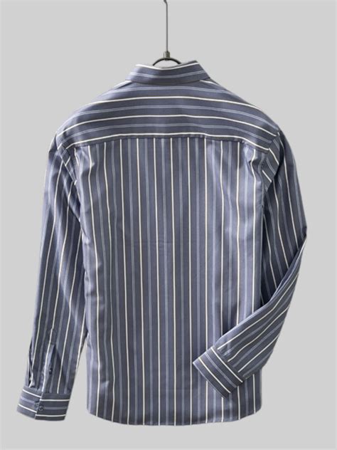 Classic Grey: Men's Cotton Full-Sleeve Shirt for Timeless Style ...