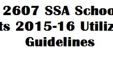 Rc 2607 SSA Grants 2015-16 Utilization Guidelines School Grants ...