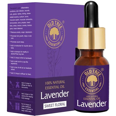 Buy Old Tree Lavender Essential Oil for Home Fragrance (30ml) - Pure ...