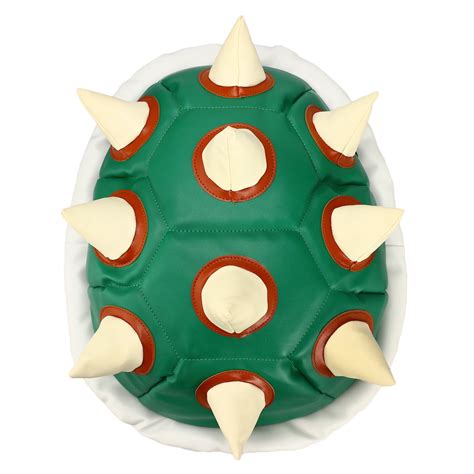Super Mario Bros Cosplay Bowser Green Turtle Shell Backpack with 3D ...