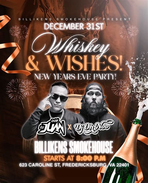 New Years Eve Celebration at Billikens Smokehouse, Billikens Smokehouse ...