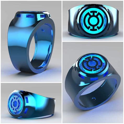 Blue Lantern Ring