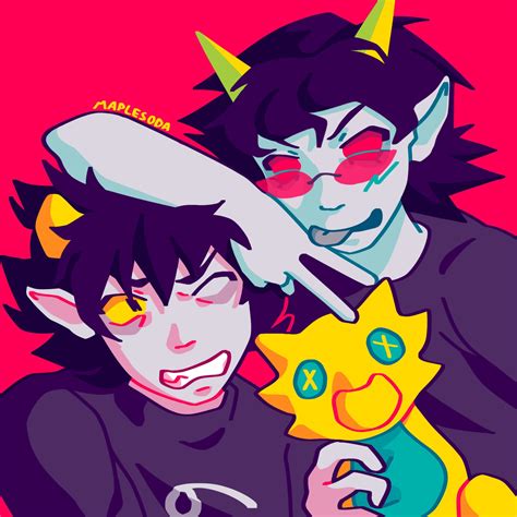 Terezi Pyrope :: Karkat Vantas :: scalemates :: Homestuck :: MS Paint ...