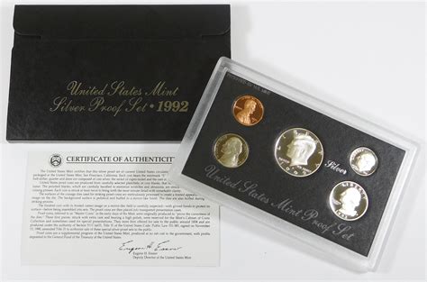 1992 Silver Proof Set - Hallenbeck Coin Gallery