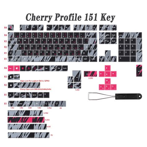 camouflage Keycap Set Cherry Profile pbt Keycaps For mx switch Logitec
