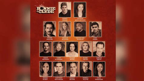 Full Cast Announced For Bonnie and Clyde in Concert - Theatre Weekly