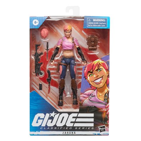 G.I. Joe Classified Series Zarana Action Figure 48 Collectible Premium ...