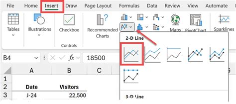 Image result for Custom Line Chart Excel