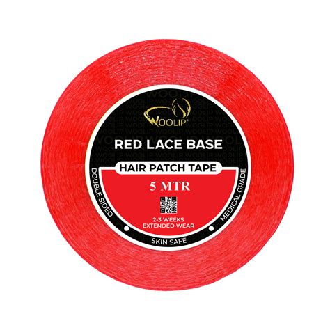 Woolip Transparent Hair Wigs/Patch Double Sided Red Tape (5 Meter) – Beuni
